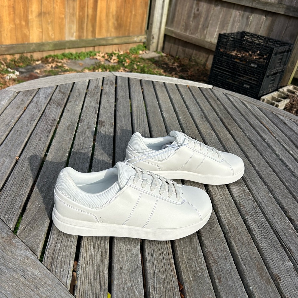 Men's Scout Sneakers - Goodfellow & Co™ White size 8 white work‎ casual winter